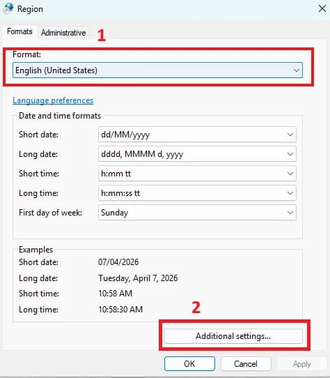 Sửa lỗi “String was not recognized as a valid DateTime”